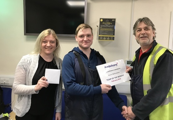 Temp of the Month - February 2019